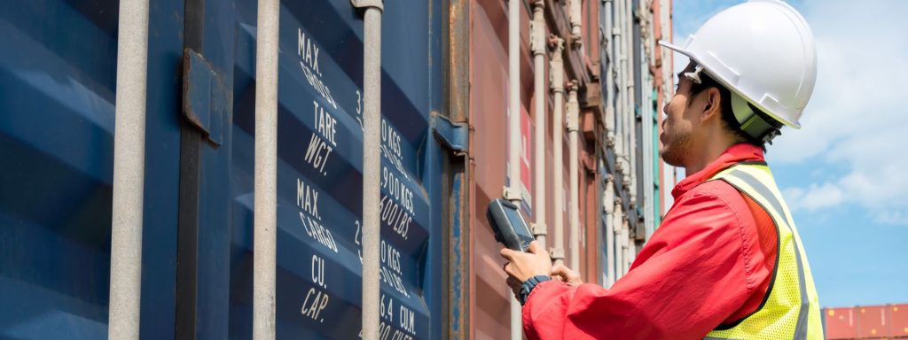 cargo being inspected by customs 