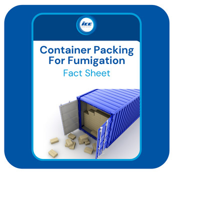 container packing fumigation