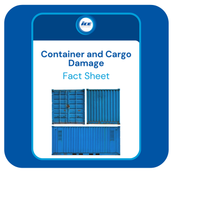 Container and cargo damage guide