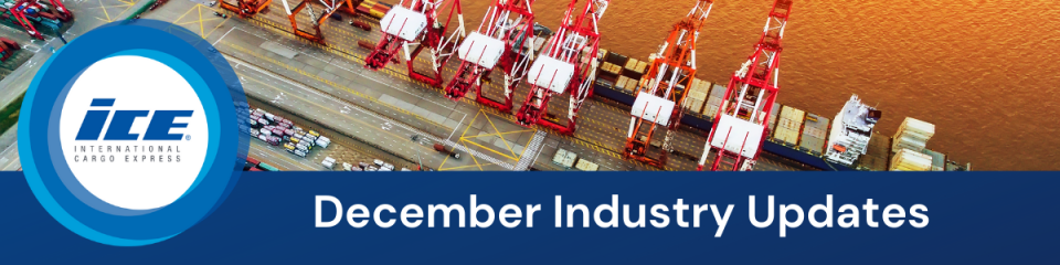 December Industry Updates banner