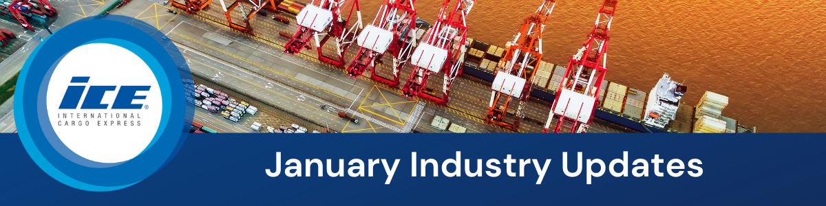 January Industry Updates banner